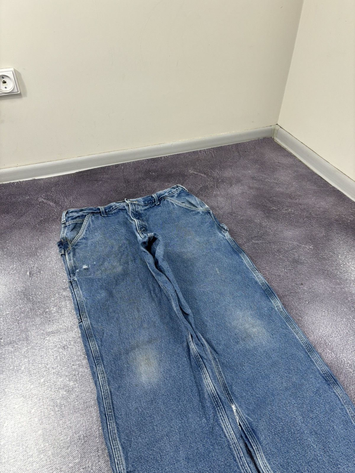 Carhartt Vintage Carhartt USA Workwear Insulated Denim Baggy Jeans Size US 36 / EU 52 - 13 Thumbnail