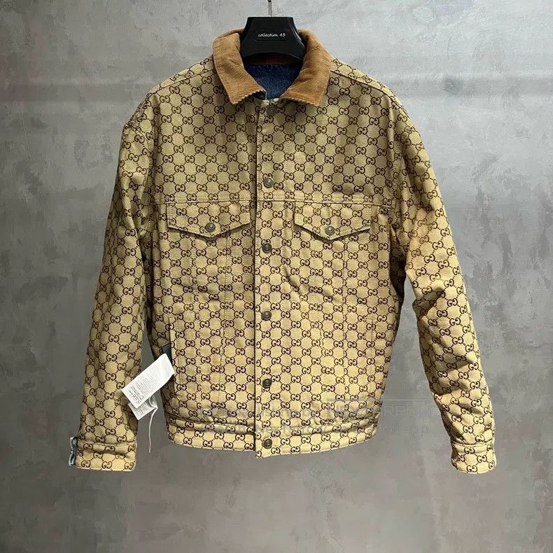 Gucci Gucci Denim blue Logo labelling washed to make old single- Size M / US 6-8 / IT 42-44 - 6 Thumbnail