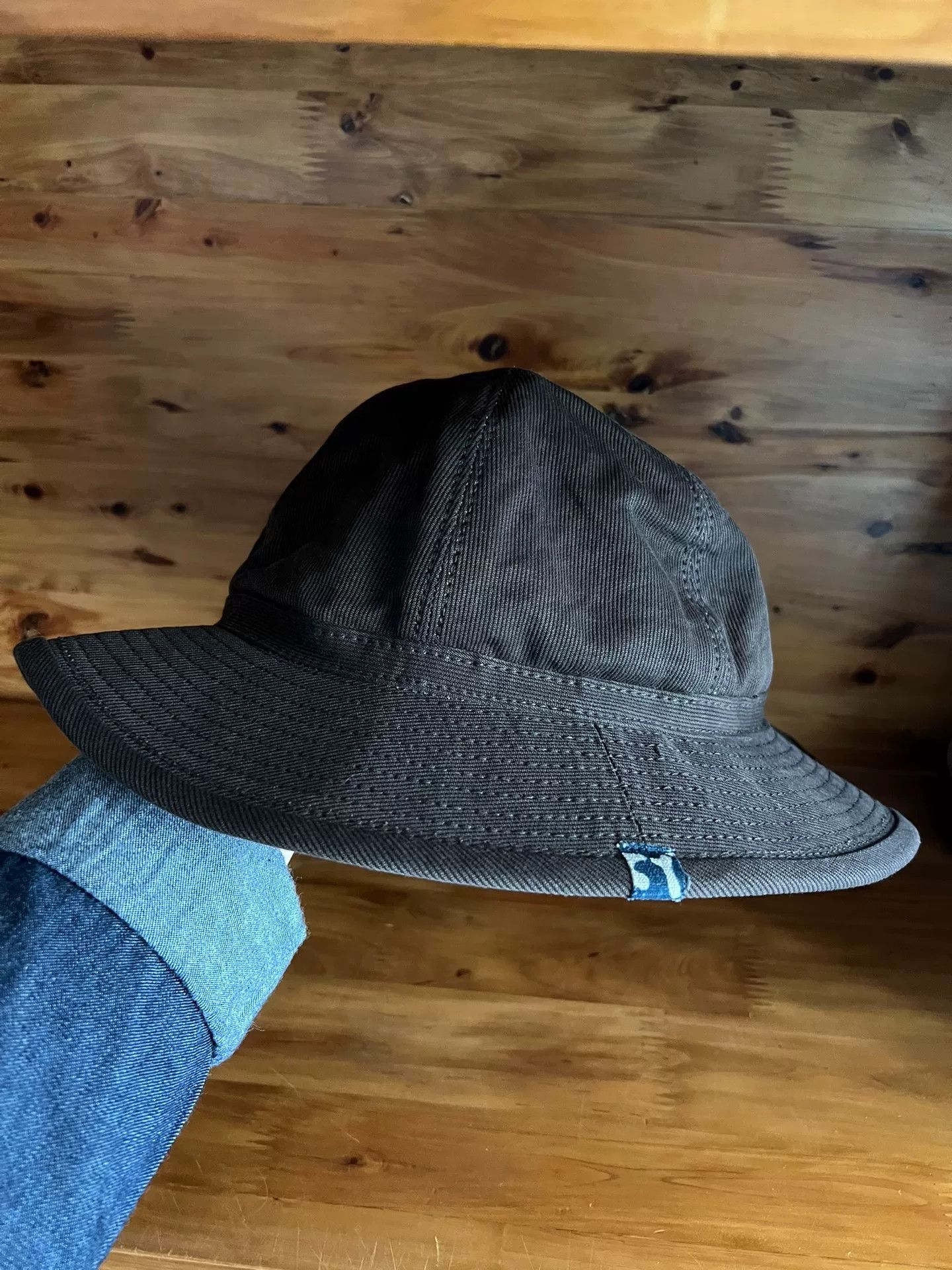 Visvim Visvim ICT Bucket Cap Dry Denim. Visvim ICT bucket cap dry