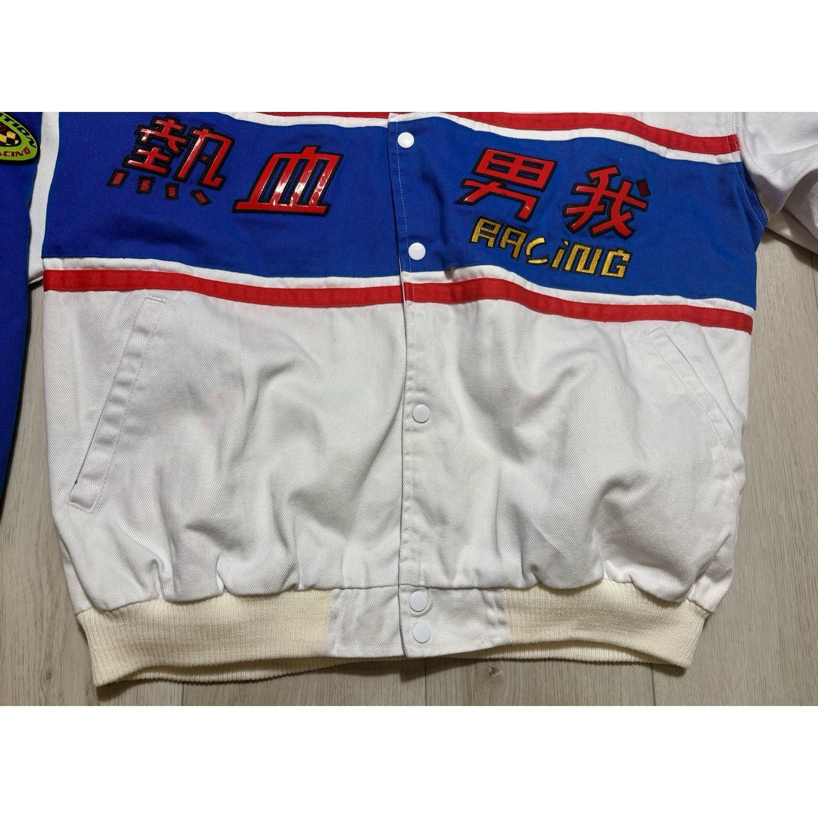Other VTG Y2K Racing Jacket Graphic Patch Moto Streetwear Mens 3XL Size US XXL / EU 58 / 5 - 7 Thumbnail