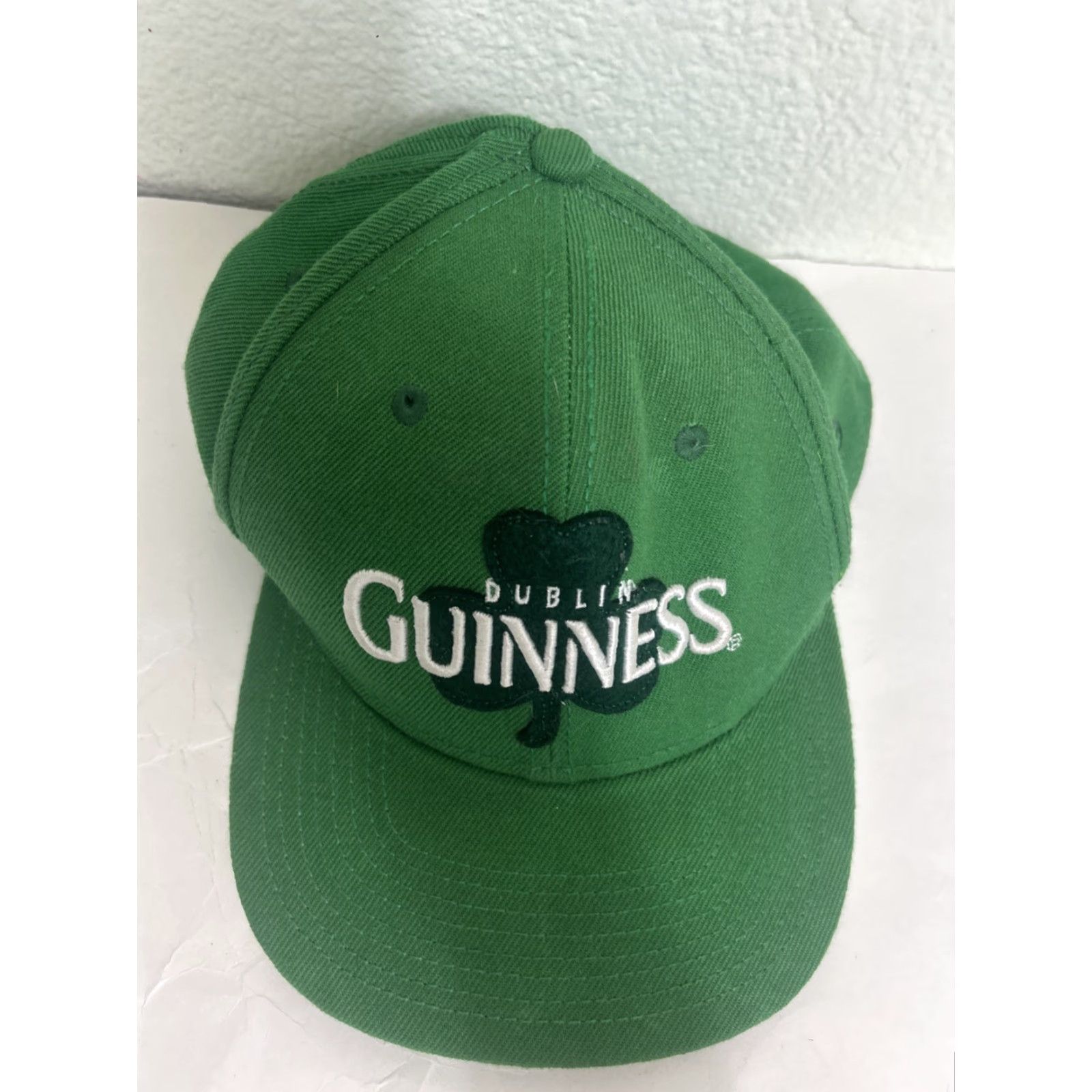 Vintage VINTAGE Dublin Guinness Snapback Hat Green One Size Adjustable Embroidered Size ONE SIZE - 5 Thumbnail