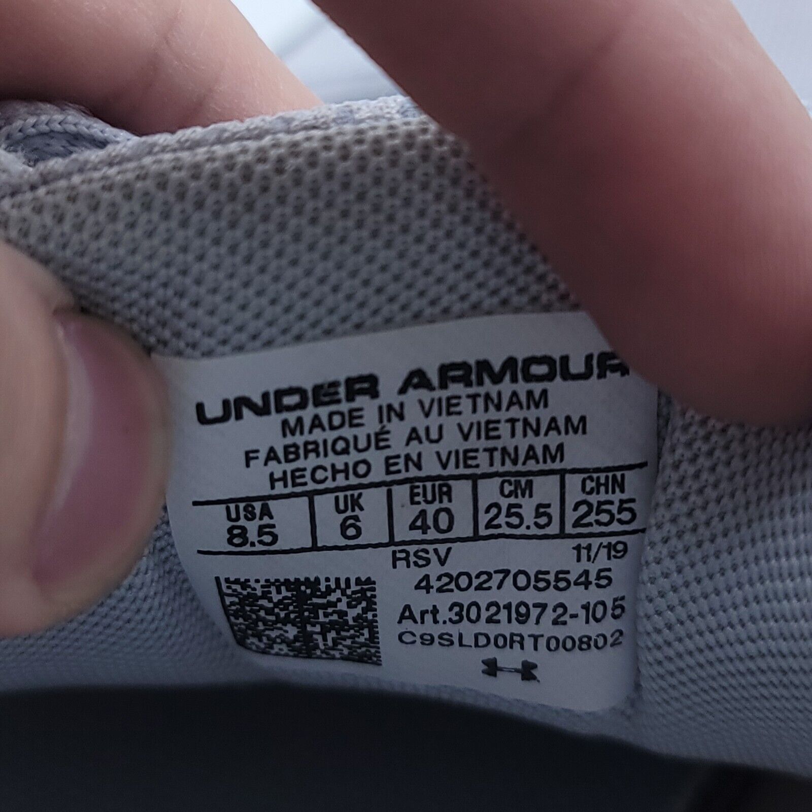 Under Armour Under Armour Charged Assert 8 Shoe Womens 8.5 3021972-105 Size US 8.5 / IT 38.5 - 8 Thumbnail