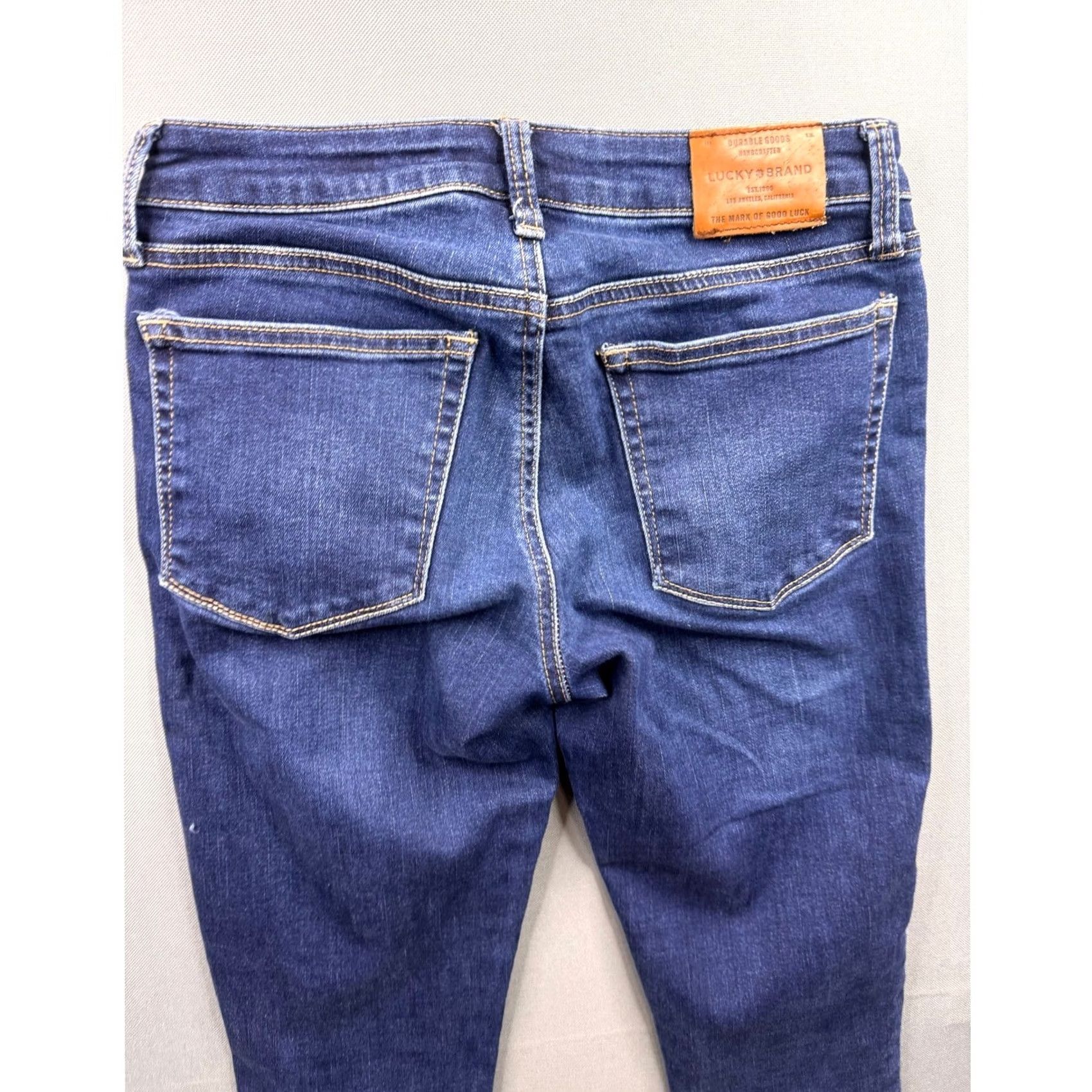 Lucky Brand Lucky Brand Lolita Super Skinny Jeans Women's 26 Dark Wash Blue Denim Pants Size 26" / US 2 / IT 38 - 2 Thumbnail