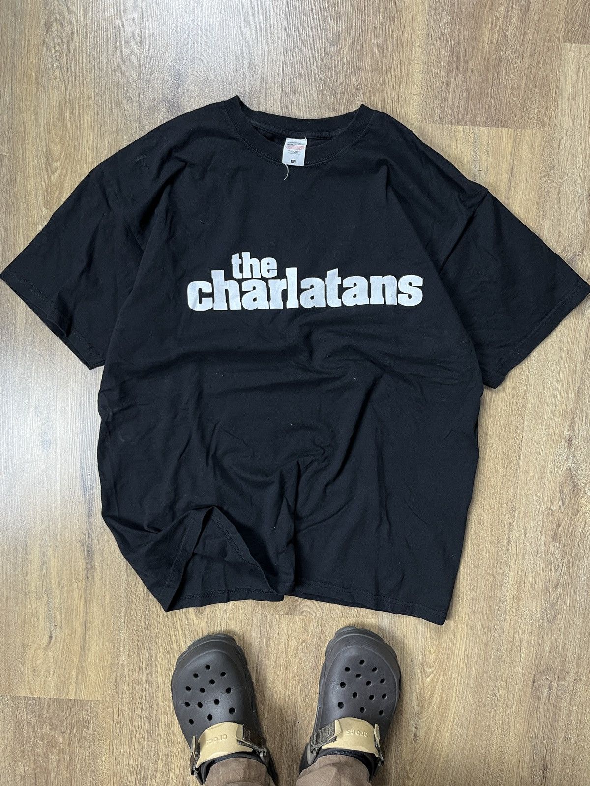 Band Tees × Vintage ➕ the charlatans vintage y2k britpop rare band t-shirt Size US XL / EU 56 / 4 - 1 Thumbnail