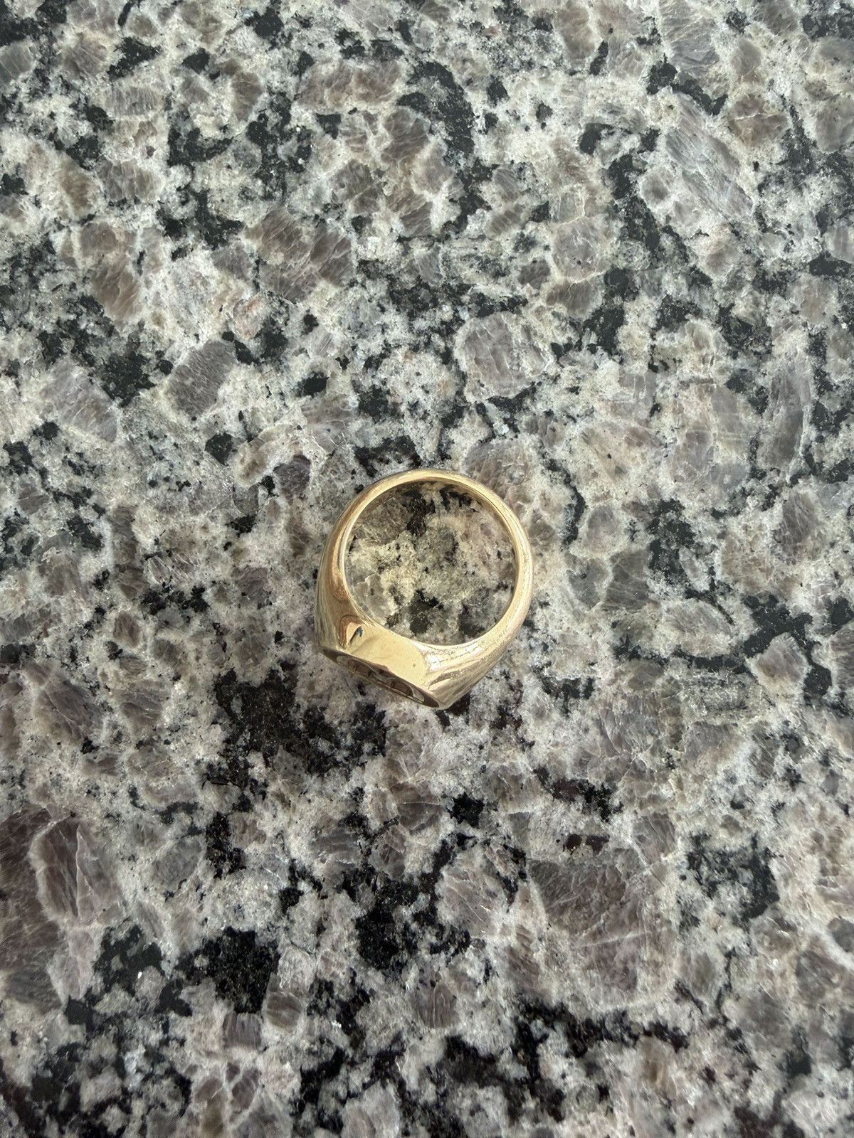 Palace Palace x Mcdonalds solid 9k Gold Signet Ring Size ONE SIZE - 2 Thumbnail