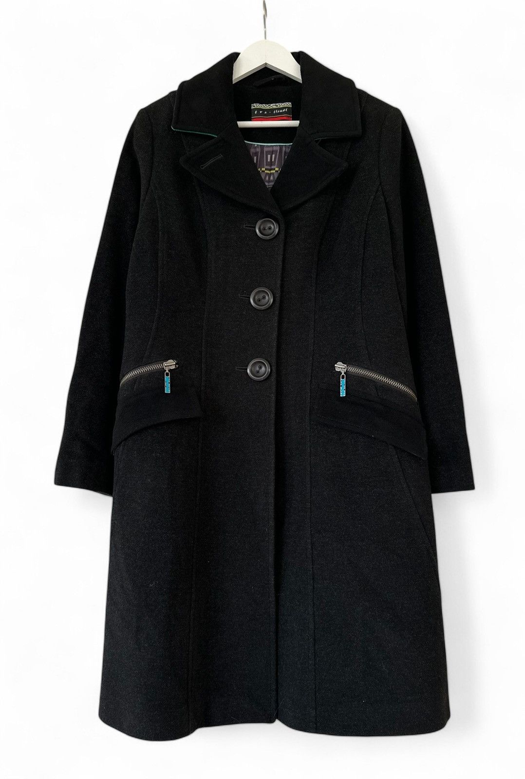 Other Eva & Claudi MEIDA Thermo Wool Overcoat Coat Women's Size 44 Size L / US 10 / IT 46 - 1 Thumbnail