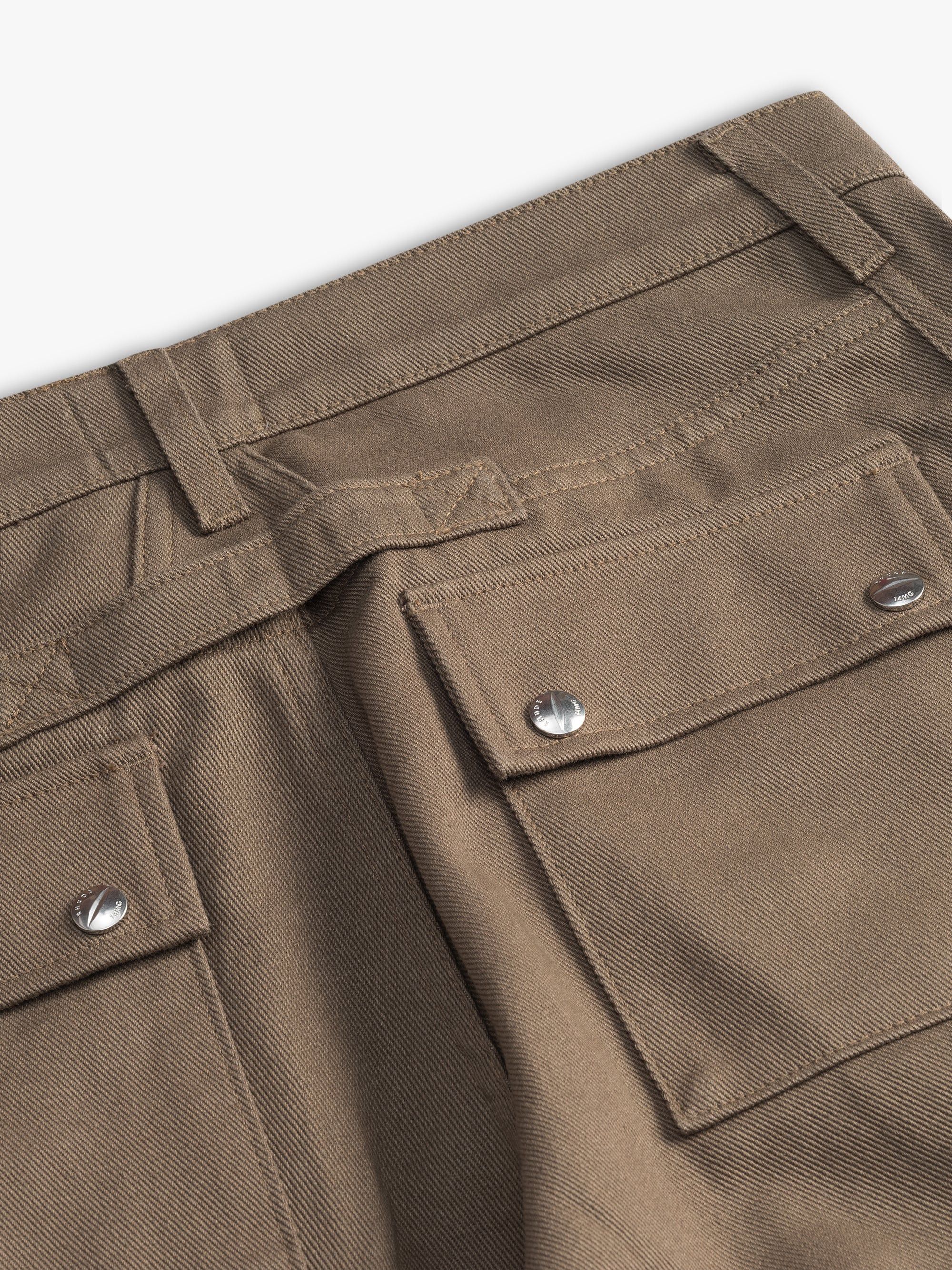 Rhude 1250USD AMARO TWILL CARGO PANTS Size US 34 / EU 50 - 5 Thumbnail