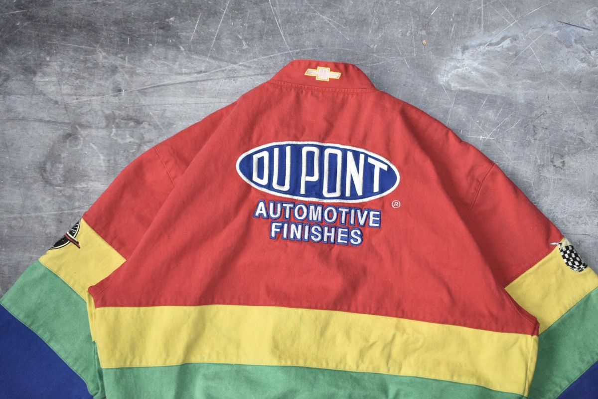 NASCAR × Vintage Vintage 90s Jeff Hamilton Dupont Nascar Jacket Size US XL / EU 56 / 4 - 7 Thumbnail