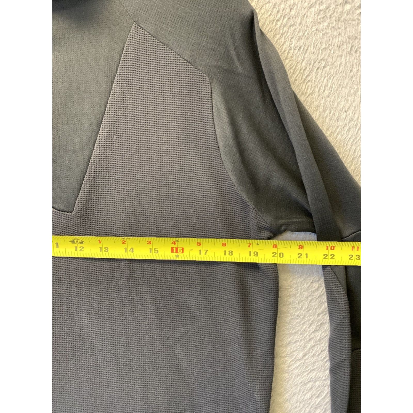 Vintage Sportswear Unbranded Titanium 1/4 Zip Shirt Sz M Black Long Sleeve /140-27 Size M / US 6-8 / IT 42-44 - 5 Thumbnail