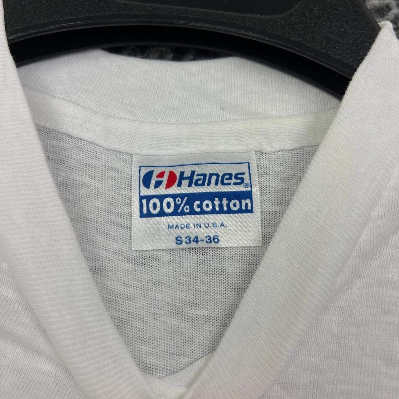 Hanes Vintage HesGames HesWare Shirt Men White Hanes Cotton S Size US S / EU 44-46 / 1 - 6 Thumbnail