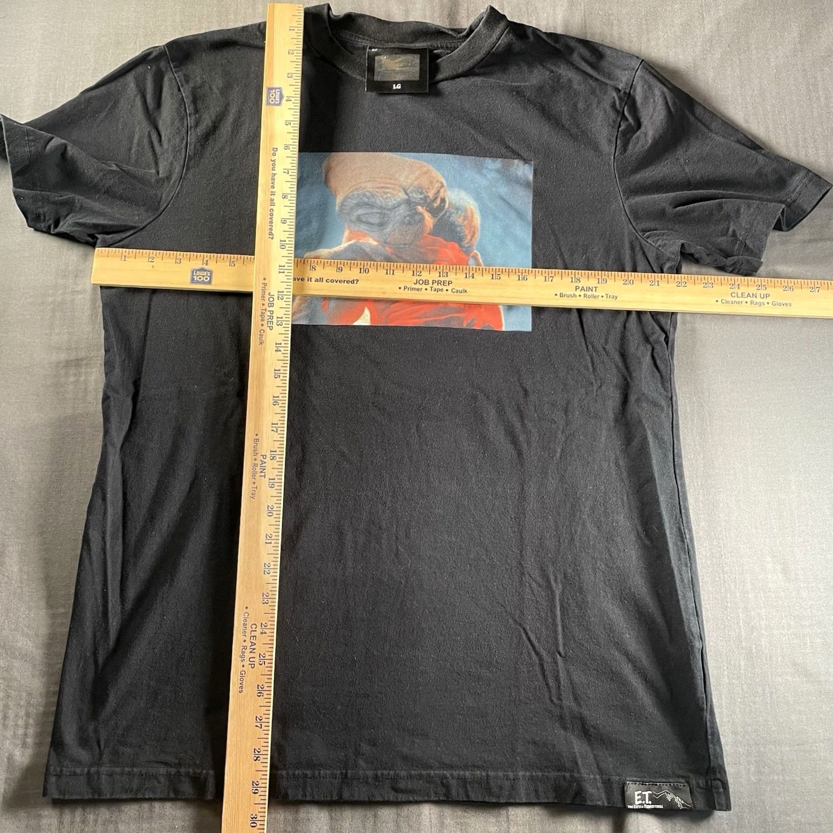 Palace ET Shoe Palace Steven Spielberg Movie Extraterrestrial Shirt Large Black Men’s Size US L / EU 52-54 / 3 - 3 Thumbnail
