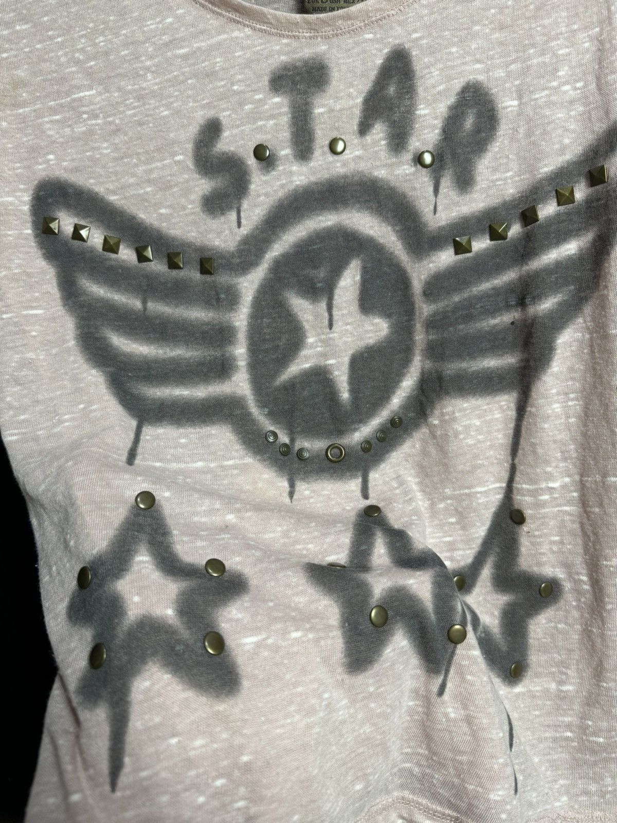 If Six Was Nine × Japanese Brand × Le Grande Bleu (L.G.B.) Japanese Stars Studded Gothic Punk Tees Ifsix style Size US M / EU 48-50 / 2 - 3 Thumbnail
