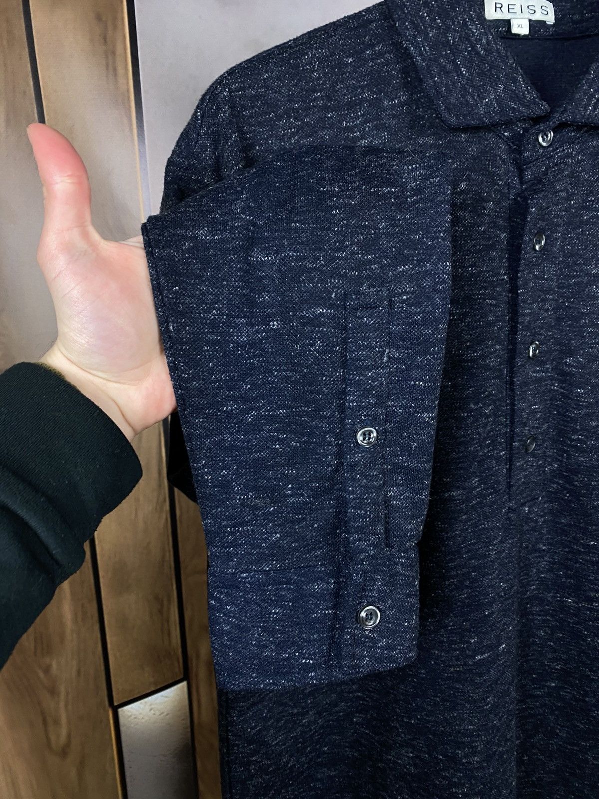 Reiss 🫟Sweatshirt Reiss Luxury Polo Long Sleeve Tee🫟 Size US XL / EU 56 / 4 - 5 Thumbnail