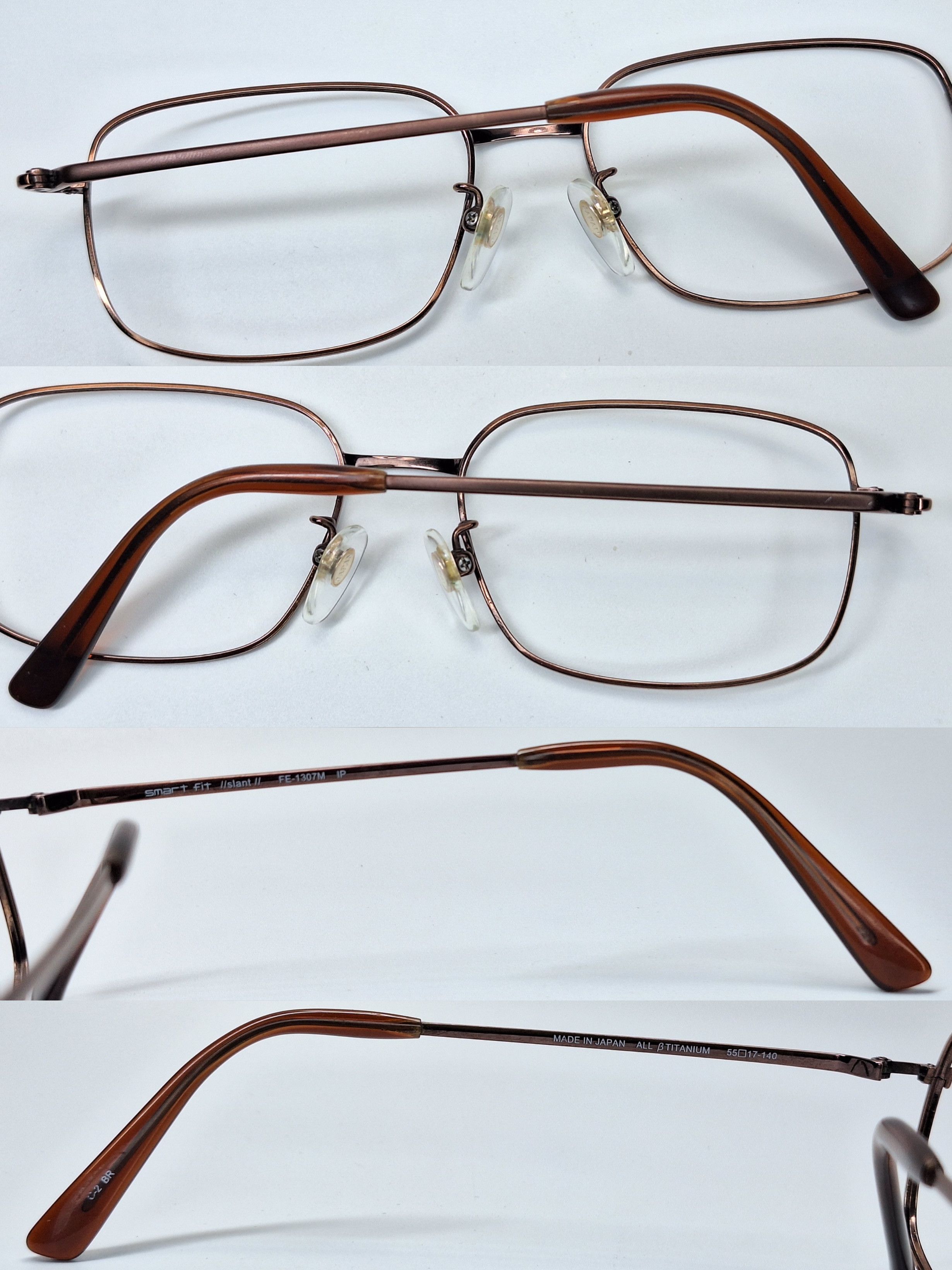 Other Smart Fit slant FE-1307M ALL Beta-Titanium Business Frames Size ONE SIZE - 2 Thumbnail