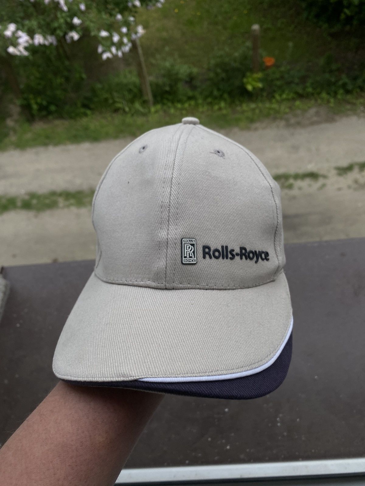 Other Rolls-Royce Logo Cap – Beige/Gray Embroidery Size ONE SIZE - 2 Thumbnail