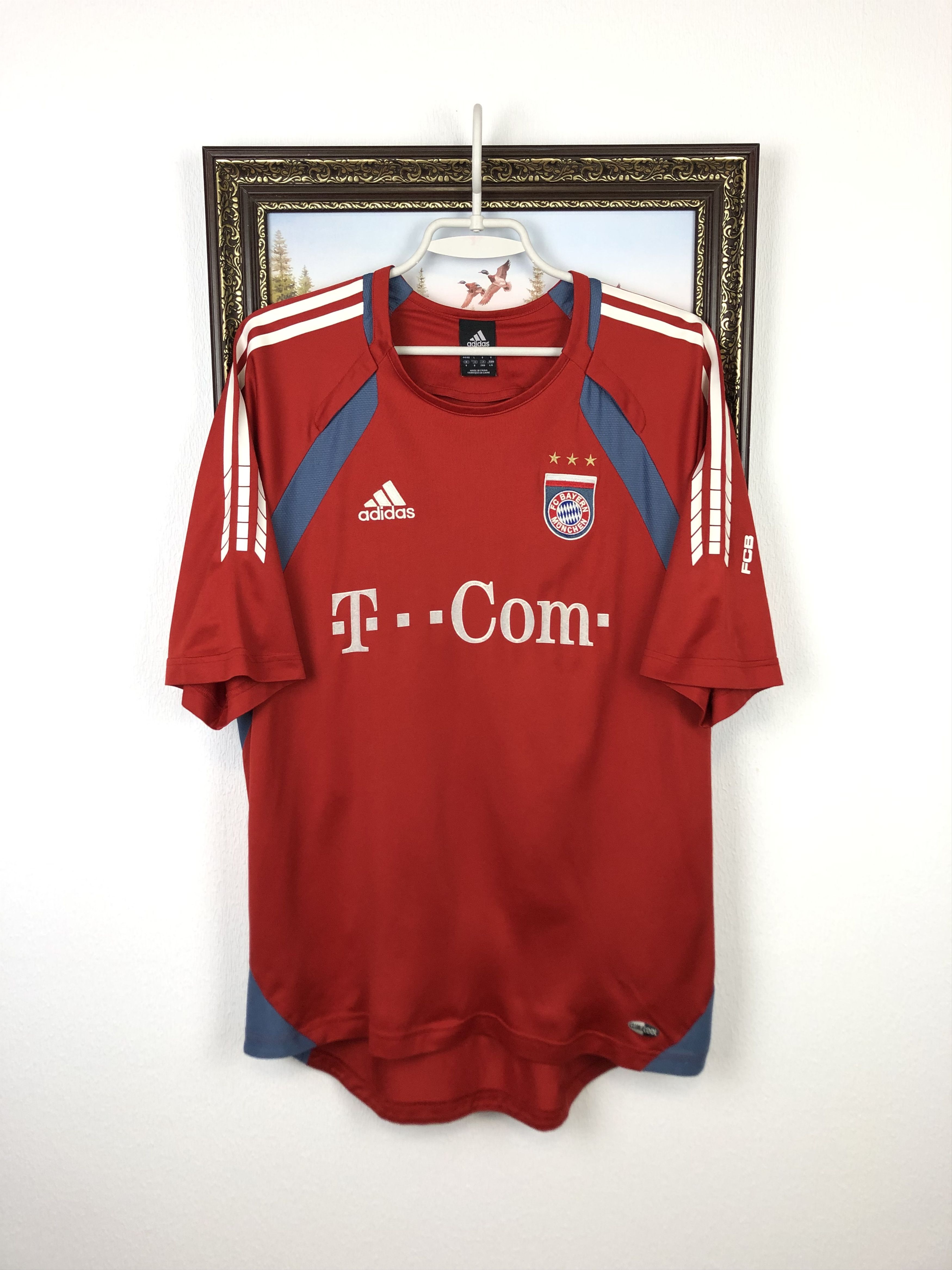Adidas Vintage Adidas Bayern Munich Football Shirt Soccer Train Size US L / EU 52-54 / 3 - 1 Thumbnail