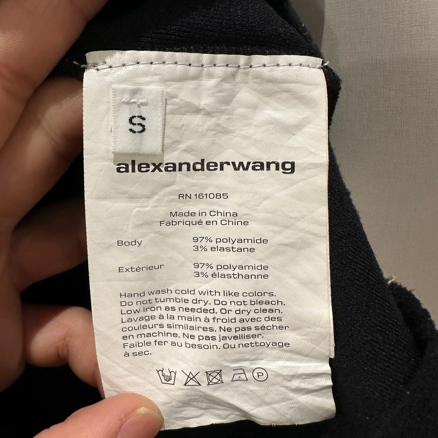 Alexander Wang Alexanderwang may400 allover letter print short t S Size S / US 4 / IT 40 - 4 Thumbnail