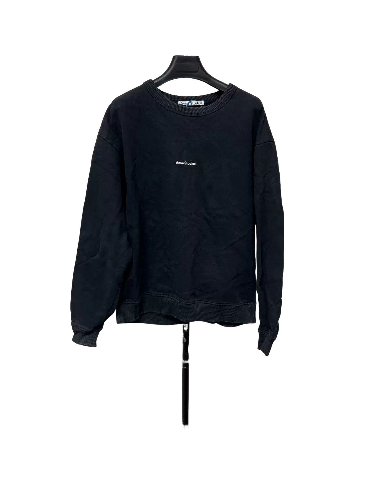 Acne Studios Acne Studios Center Logo Sweatshirt XS Size US XS / EU 42 / 0 - 1 Thumbnail
