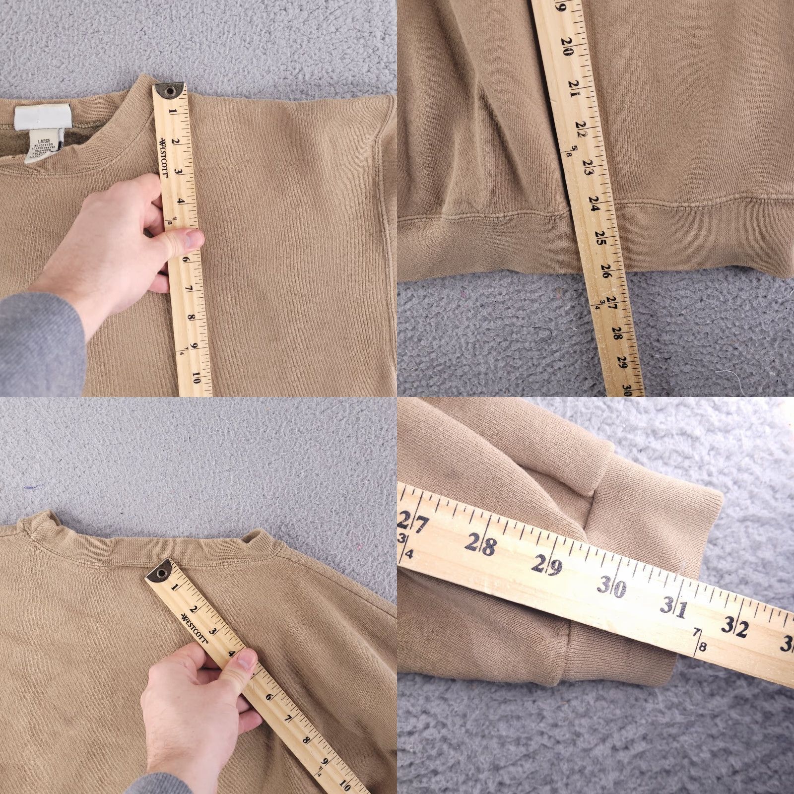 Vintage VINTAGE Fieldmaster Sweatshirt Mens Large Brown Pullover Crewneck USA Shirt Size US L / EU 52-54 / 3 - 8 Thumbnail