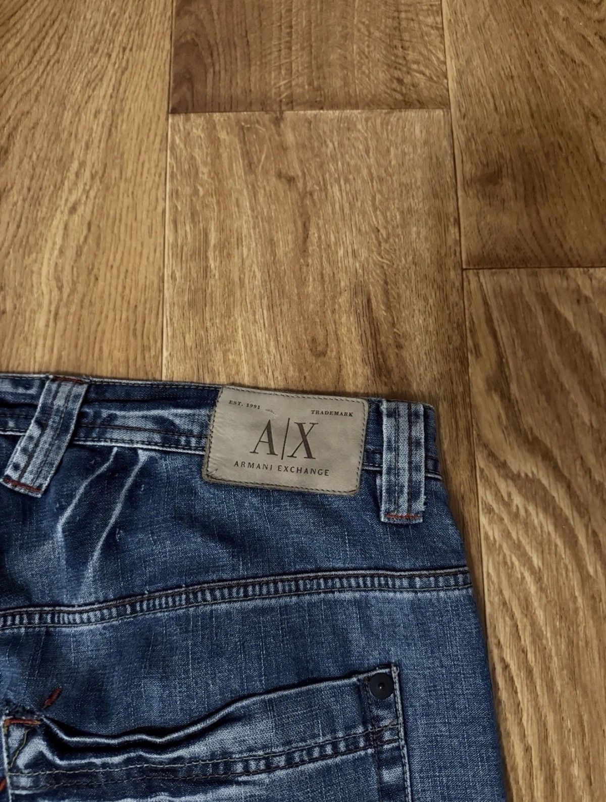 Armani Exchange Vintage 00`s Armani Exchange Jeans Y2K 6 Pocket Design Cargo Size US 34 / EU 50 - 8 Thumbnail
