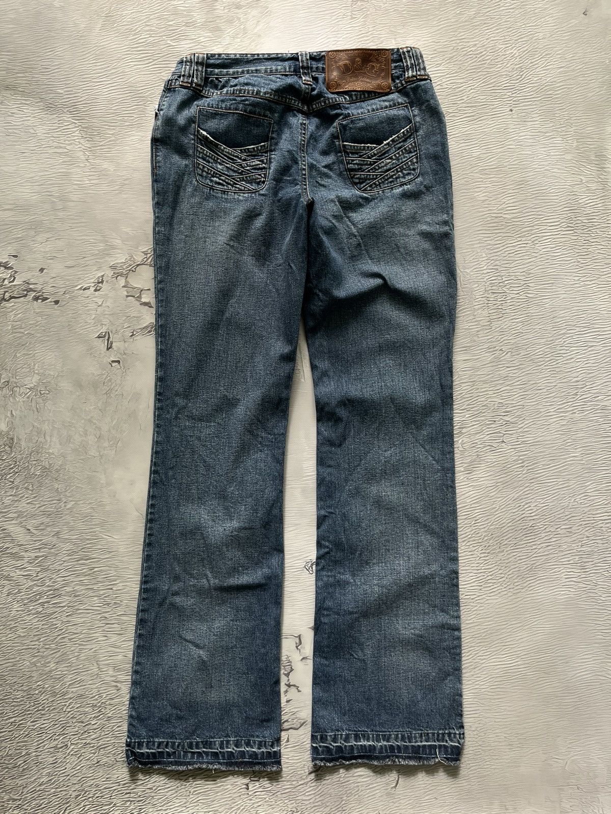 Dolce & Gabbana Dolce & Gabbana Vintage Denim Suit Jeans Luxury Blue Size 29" - 17 Thumbnail