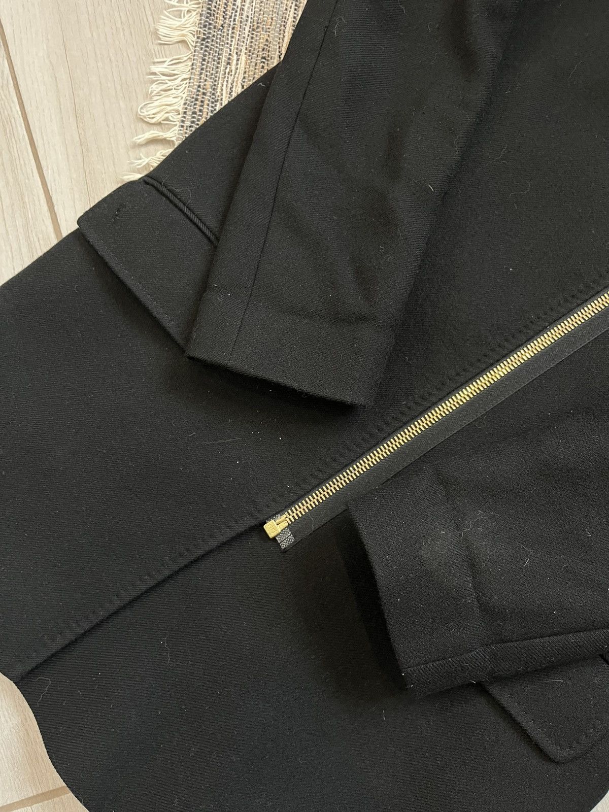 Sandro Sandro Wool Coat Black parka insulated luxury minimalistic Size XS / US 0-2 / IT 36-38 - 11 Thumbnail