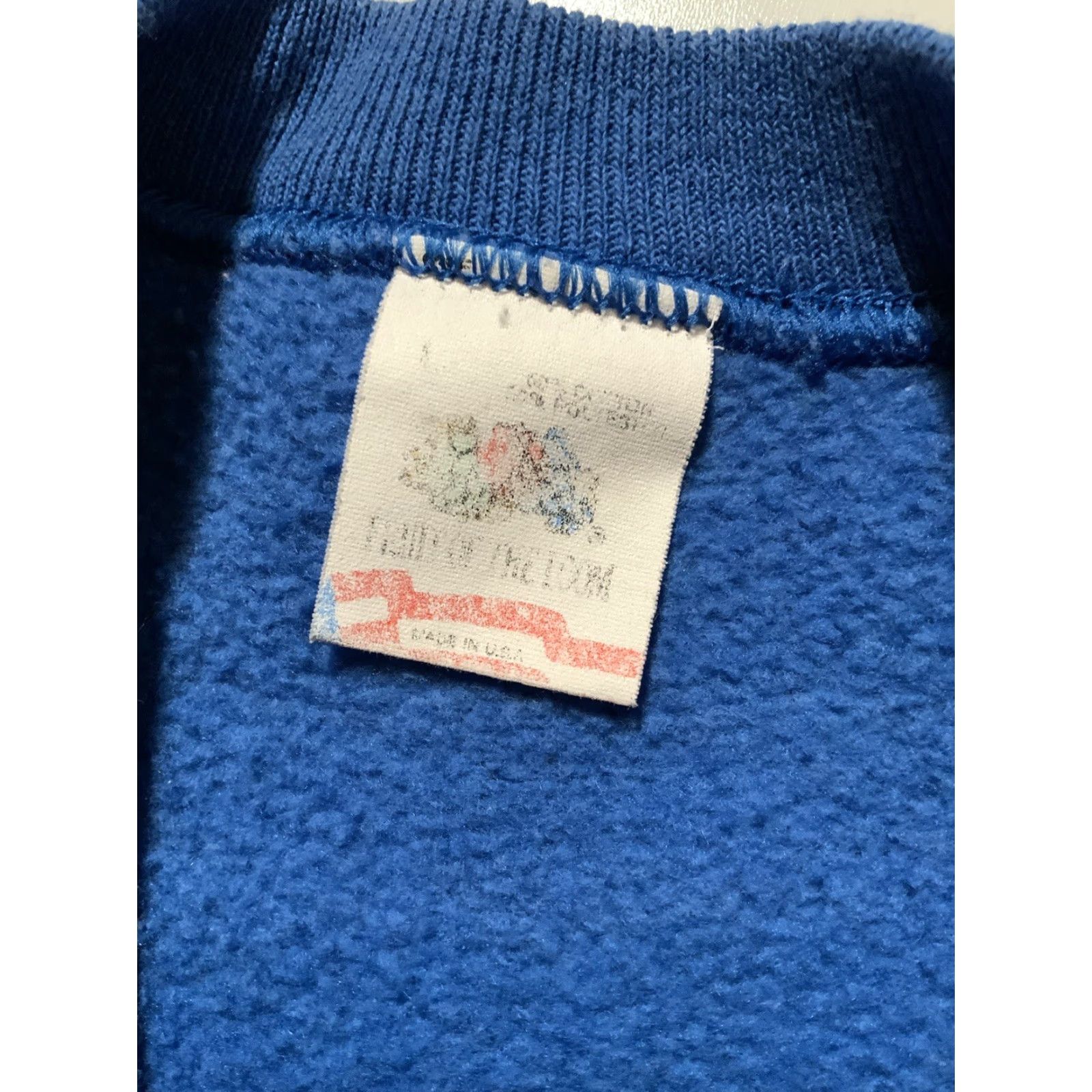 Fruit Of The Loom VINTAGE Fruit of the Loom Bank One 1 Blue 50/50 Crewneck Sweatshirt L Mens 90s Shirt Size US L / EU 52-54 / 3 - 6 Thumbnail