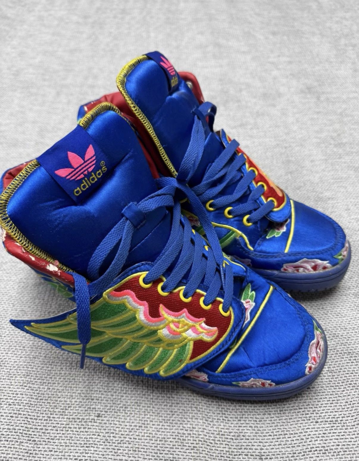 Adidas Adidas Jeremy Scott JS Wings Floral Q21475 K37 Size US 8.5 / EU 41-42 - 1 Thumbnail
