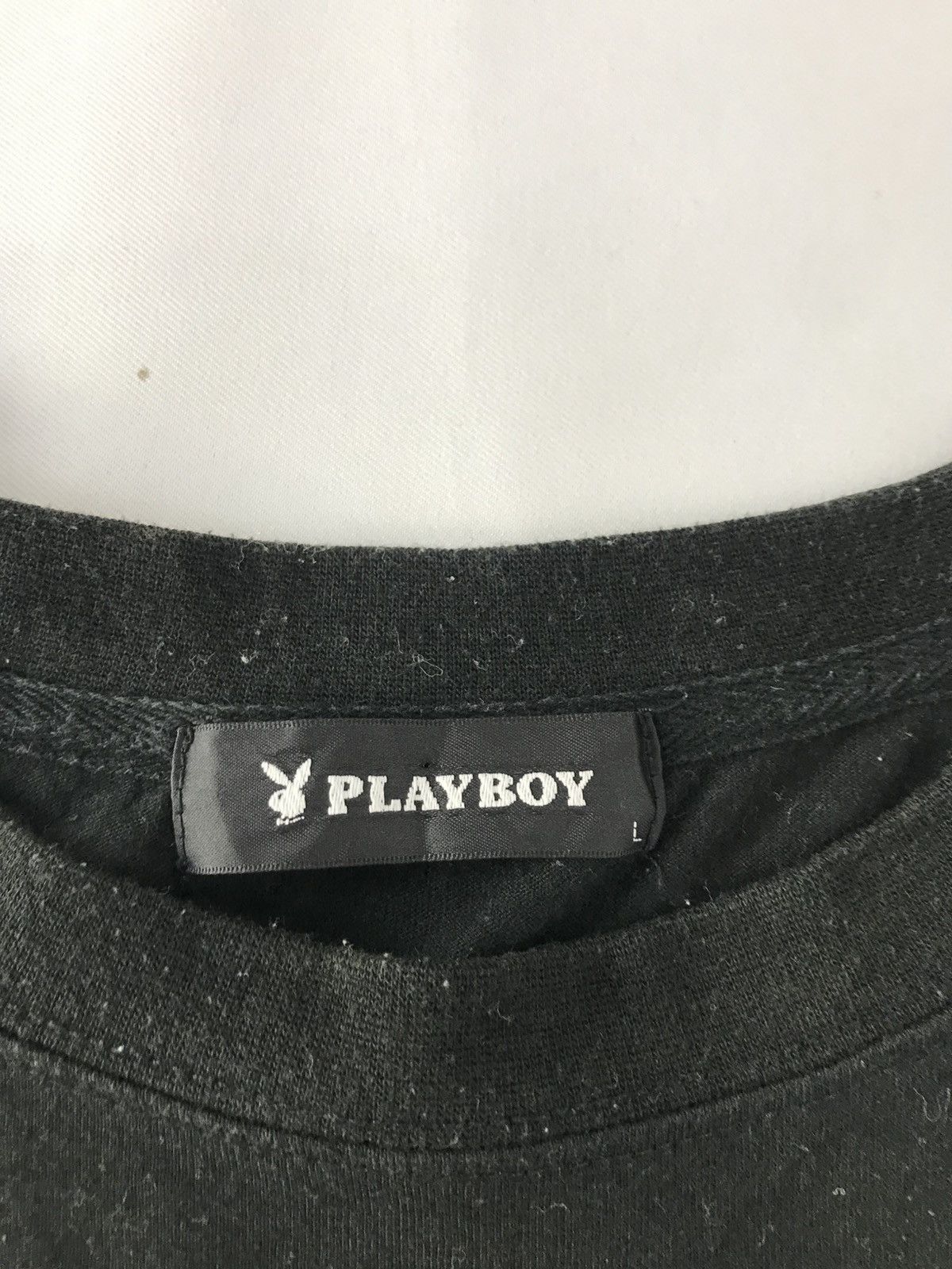 Playboy Playboy Big Graphic Bunny Head Longsleeve Printed Black Tee Size XL / US 12-14 / IT 48-50 - 5 Thumbnail