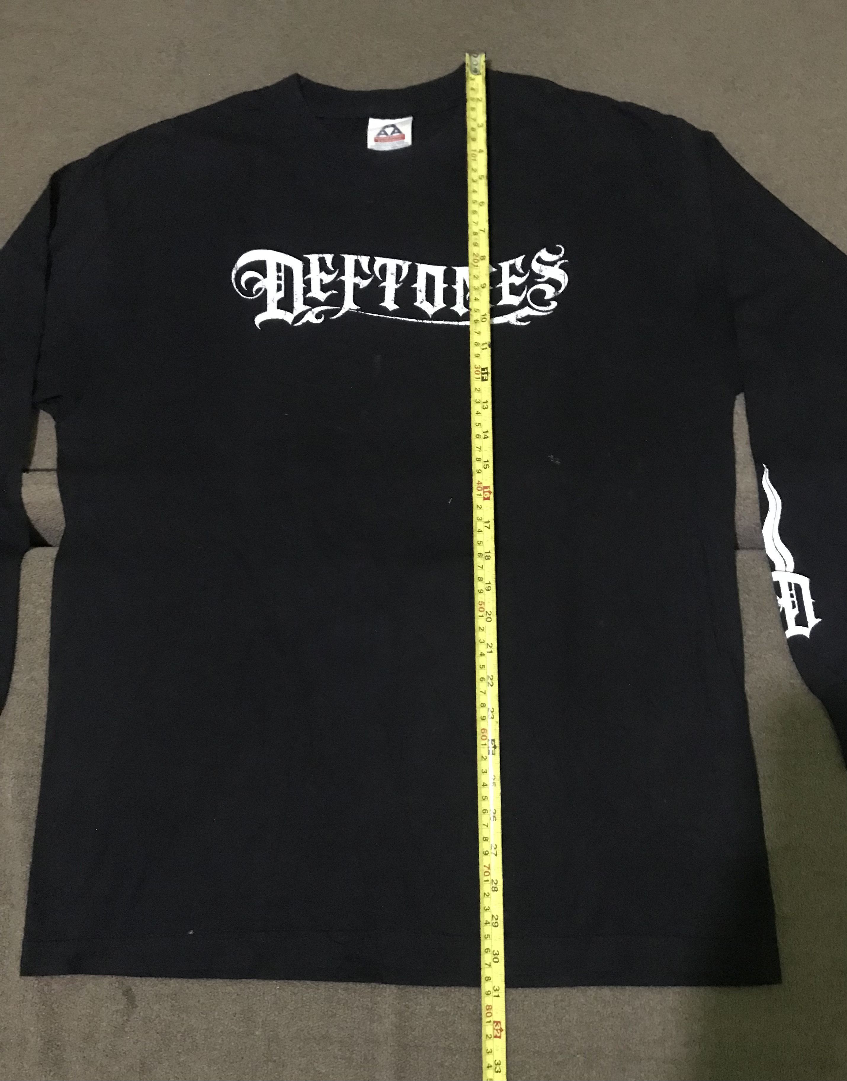 Band Tees Vintage Deftones Long Sleeve Shirt korn slipknot Size US L / EU 52-54 / 3 - 7 Thumbnail