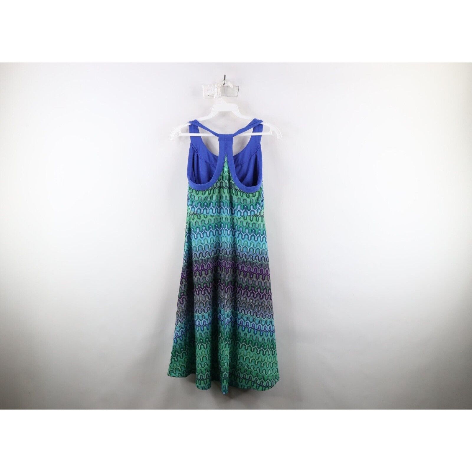 Prana prAna Breathe Racerback Rainbow Geometric Cali Dress Size M / US 6-8 / IT 42-44 - 9 Thumbnail