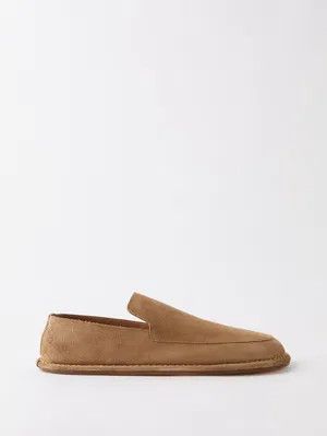 Maison Margiela o1y1124 Suede Loafers In Beige Size US 7 / EU 40 - 5 Thumbnail