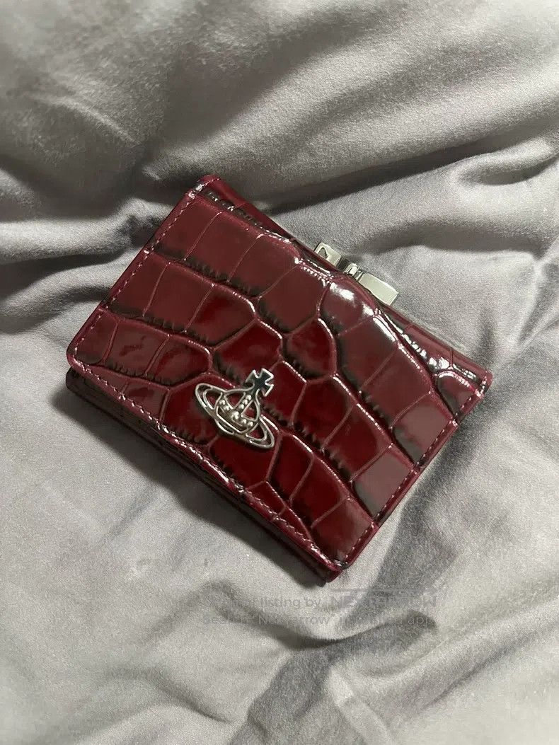 Vivienne Westwood vivienne westwood Crocodile Pattern Burgundy