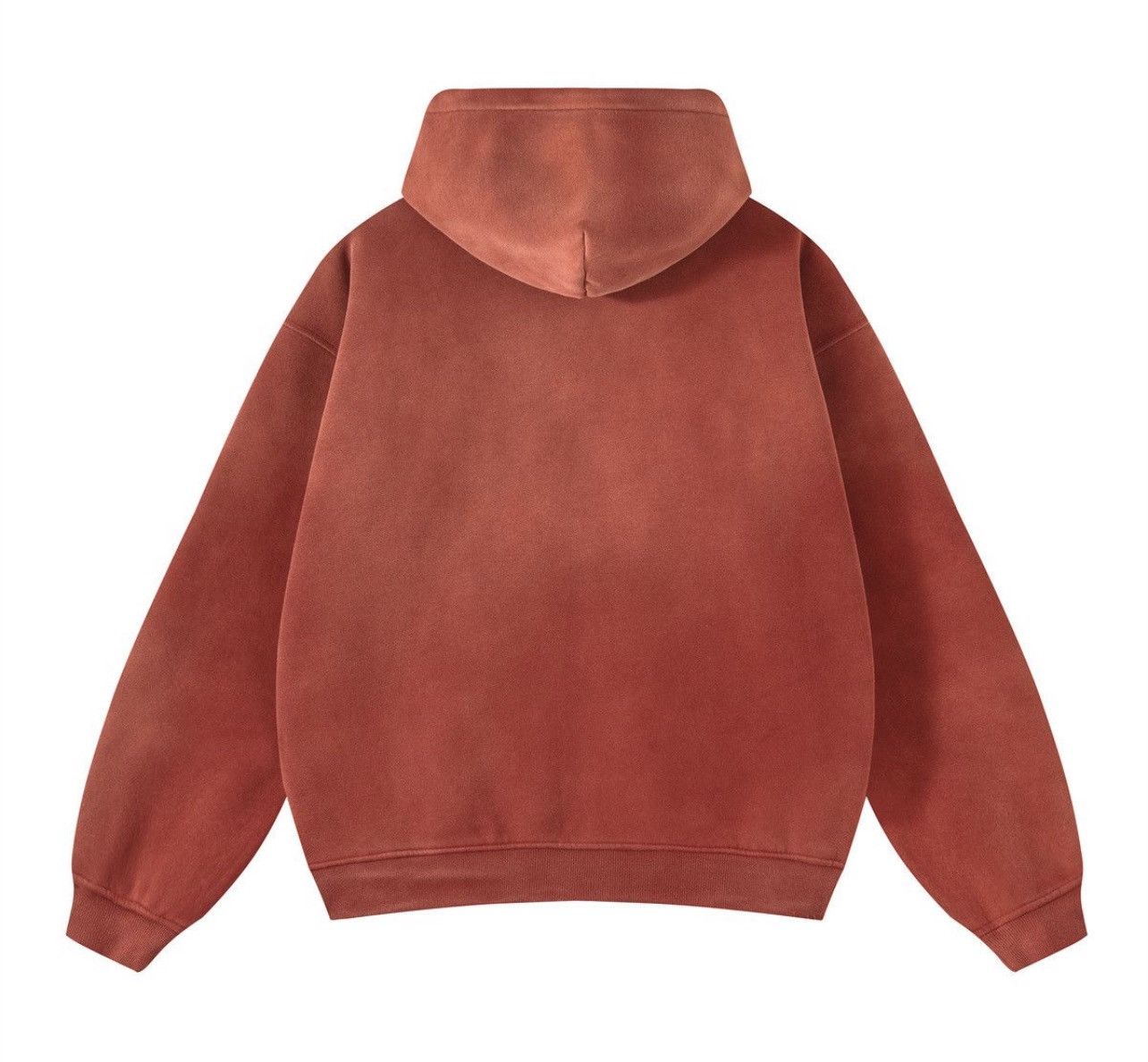 Japanese Brand × Vintage Acid washed faded Zippered Oversized Hoodie Size US L / EU 52-54 / 3 - 3 Thumbnail