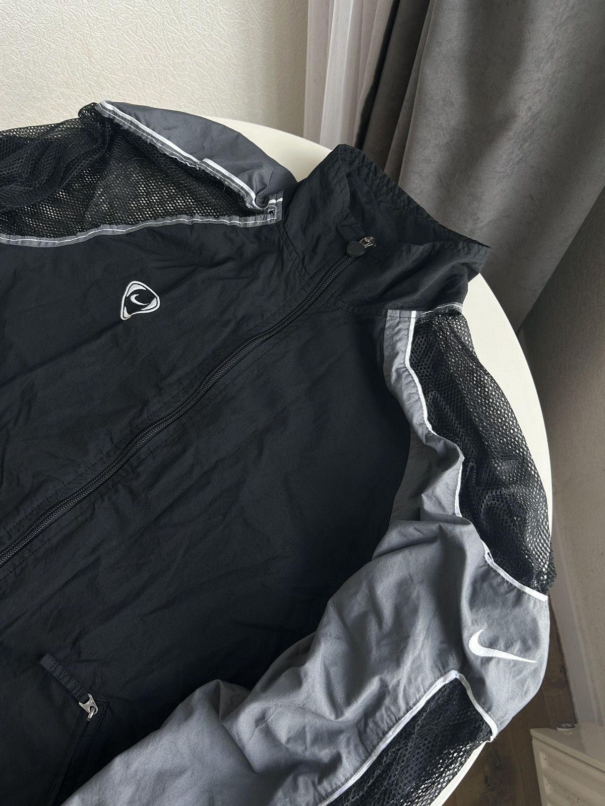Nike Vintage Avant Garde Nike Logo Mesh Light Jacket Size US M / EU 48-50 / 2 - 24 Thumbnail