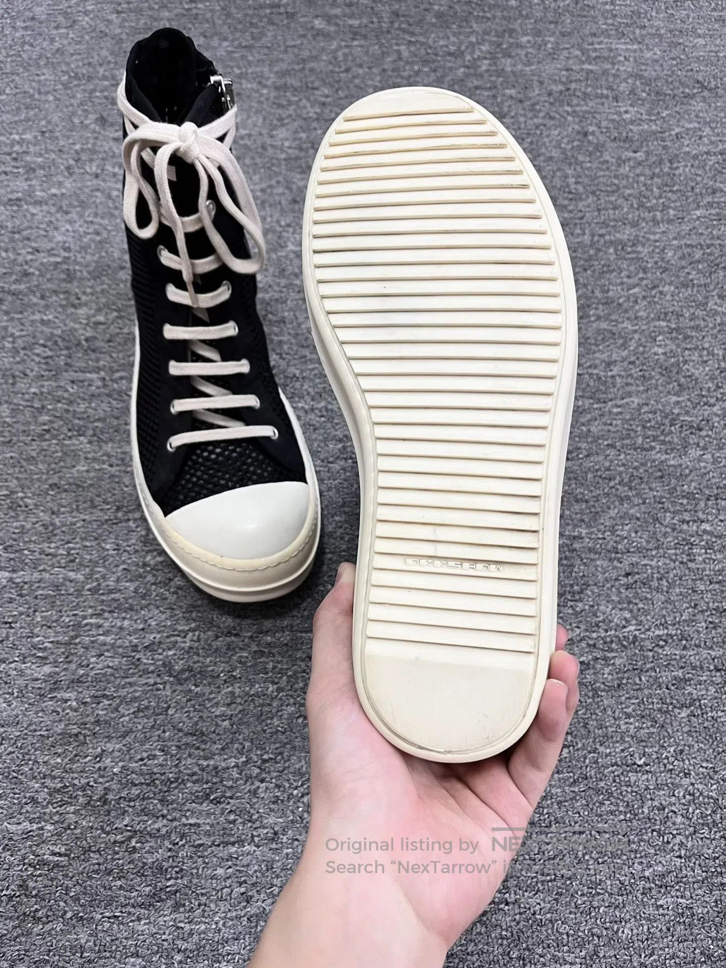 Rick Owens Drkshdw Rick Owens x Converse High Top Sneakers. Size US 7 / EU 40 - 7 Thumbnail