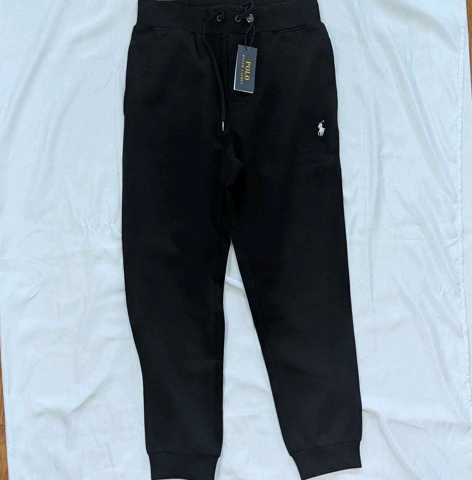 Polo Ralph Lauren Polo Ralph Lauren Double-Knit Jogger Pants – Size L Black Size US 34 / EU 50 - 4 Thumbnail