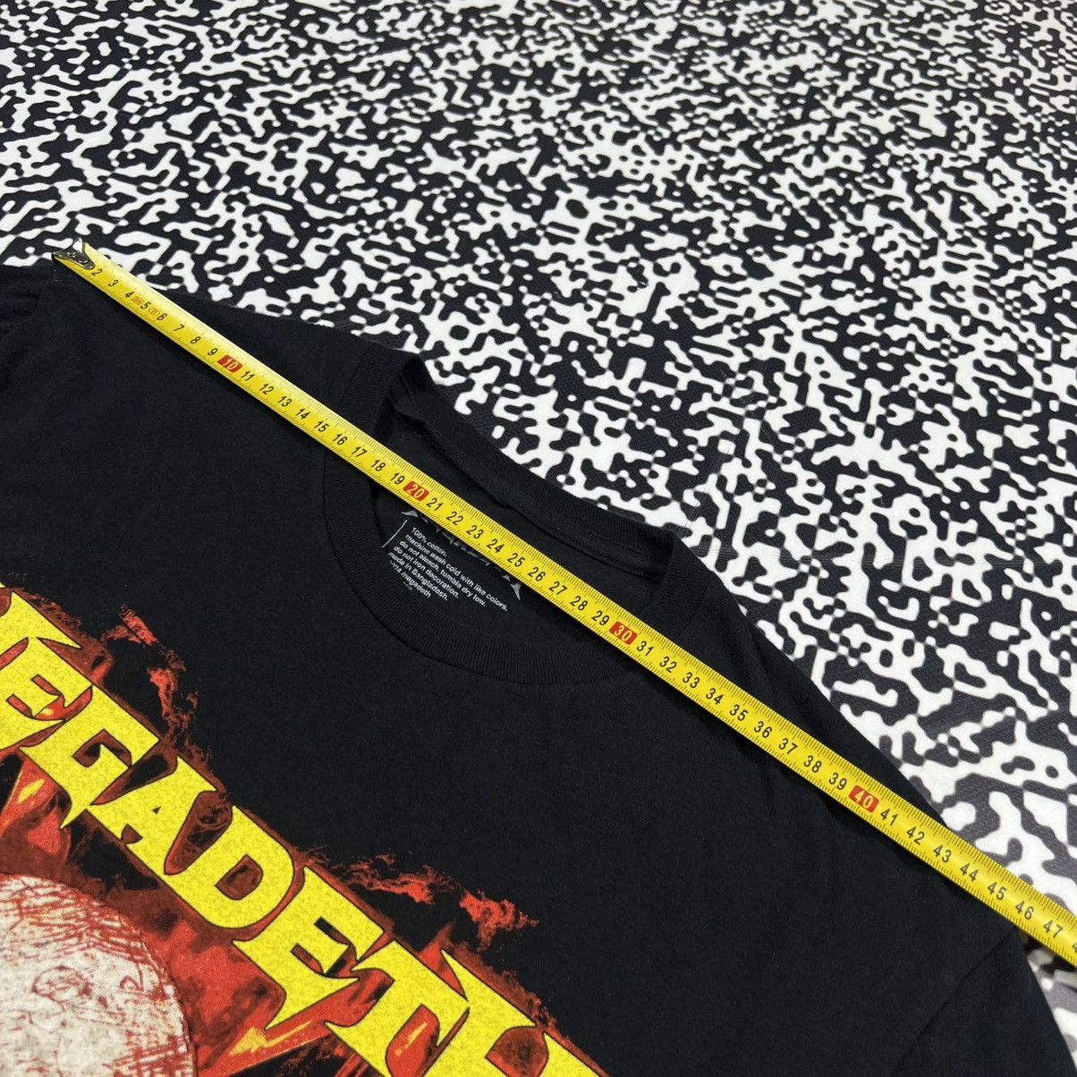 Megadeth Vintage Y2K Megadeth Band Rock Tour Metal Style T-shirt Size US M / EU 48-50 / 2 - 16 Thumbnail
