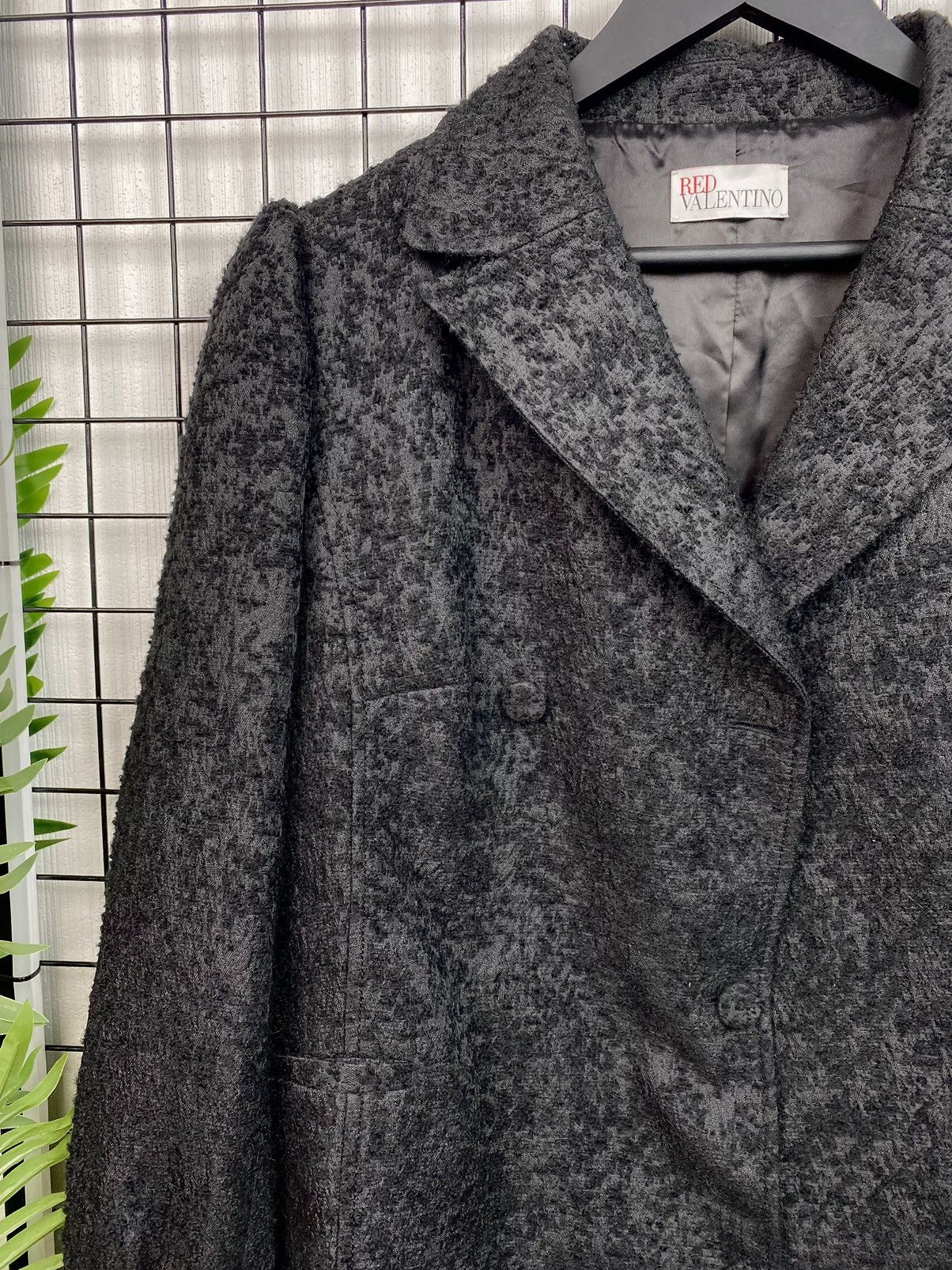 RED Valentino RED Valentino Wool Jacket Women Blazer Black Coat Size L / US 10 / IT 46 - 8 Thumbnail