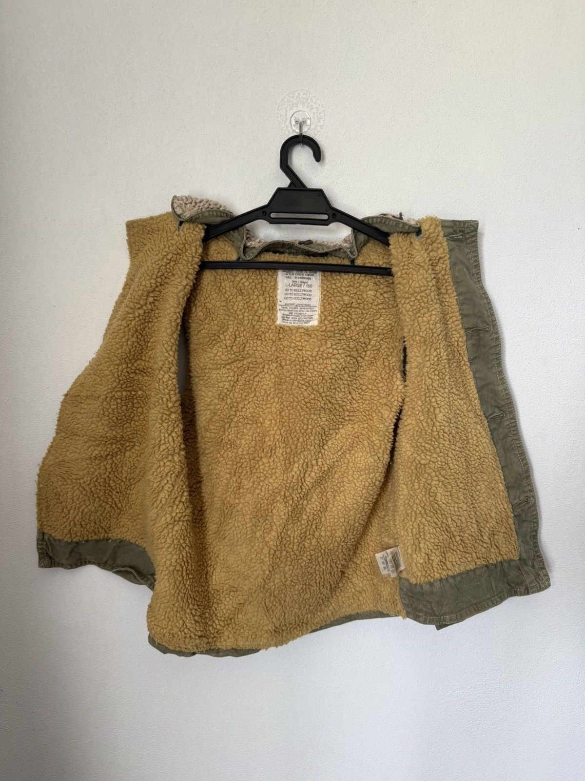 45rpm JAPAN Brand Go To Hollywood Style Vest Sherpa Hoodies Knit Size US S / EU 44-46 / 1 - 6 Thumbnail