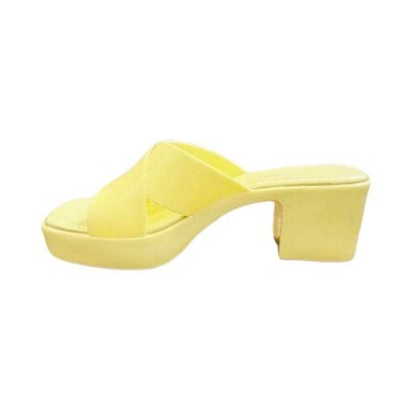 Jeffrey Campbell Jeffrey Campbell Bubblegum Block Heels in Canary Yellow Size US 7 / IT 37 - 7 Thumbnail