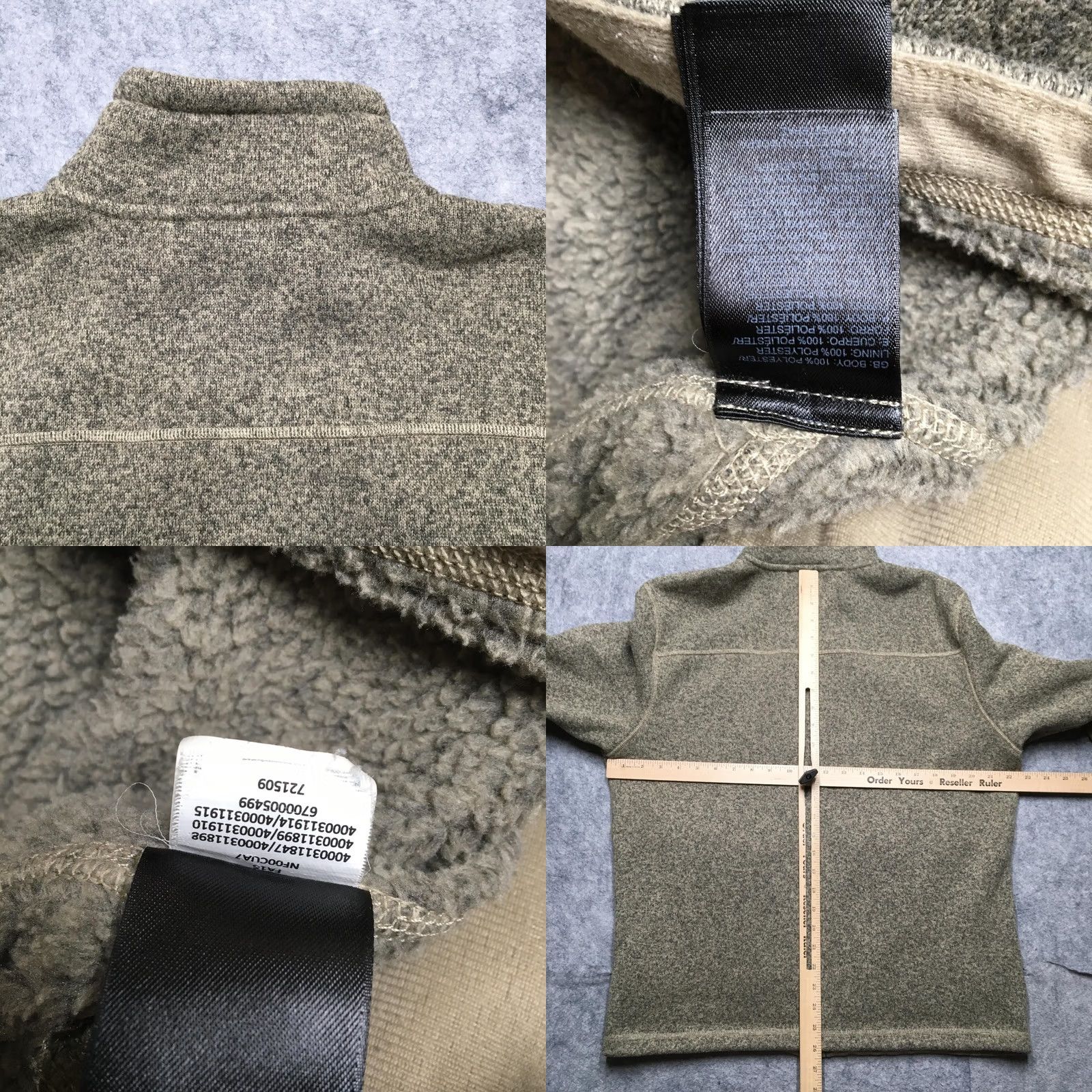 The North Face The North Face Gordon Lyons Jacket Mens L Beige Fleece Full Zip Casual Winter Size US L / EU 52-54 / 3 - 8 Thumbnail