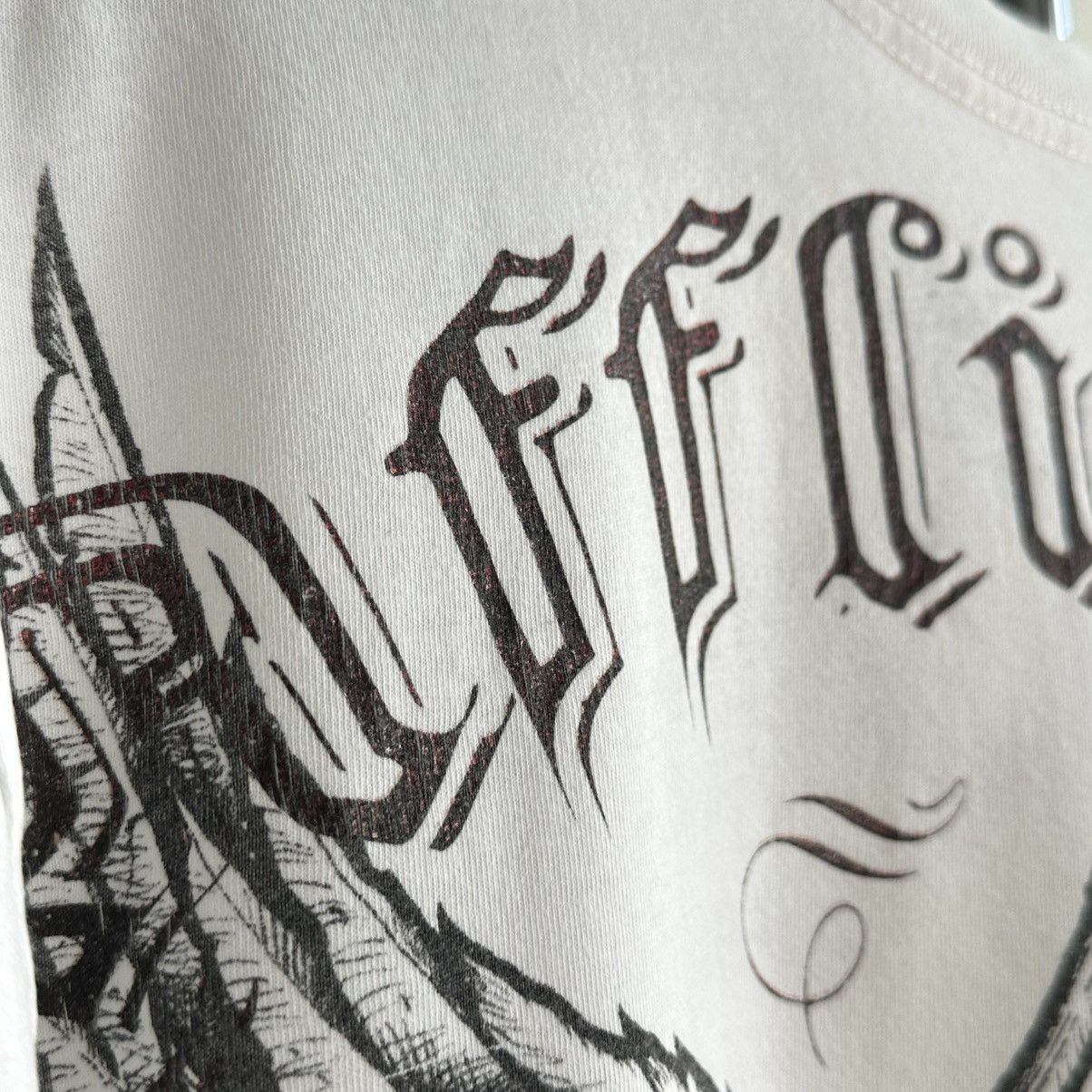 Affliction VINTAGE CRAZY Y2K AFFLICTION LIVE FAST CROSS SKULL TEE Size US L / EU 52-54 / 3 - 6 Thumbnail