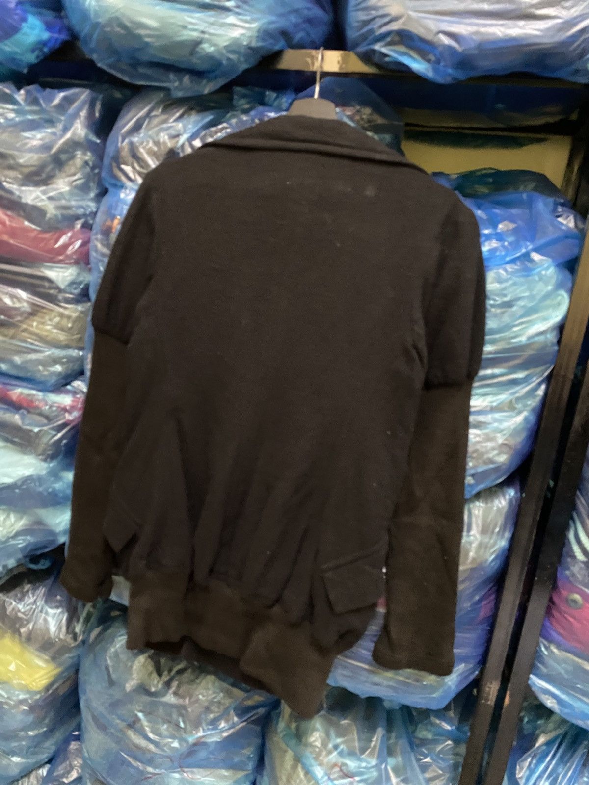 Yohji Yamamoto LIMI feu Japan Avant-Garde Draped Wool Jacket Made In Japan Size US S / EU 44-46 / 1 - 13 Thumbnail