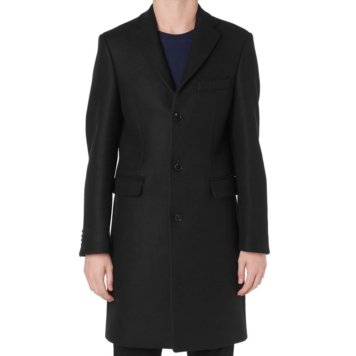 Acne Studios Acne Studios Garret Overcoat BLK Size EU48 Size US M / EU 48-50 / 2 - 1 Thumbnail
