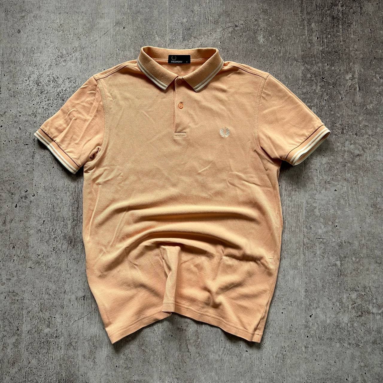 Fred Perry Fred Perry Peach Color Casual Polo Shirt Size US M / EU 48-50 / 2 - 1 Thumbnail