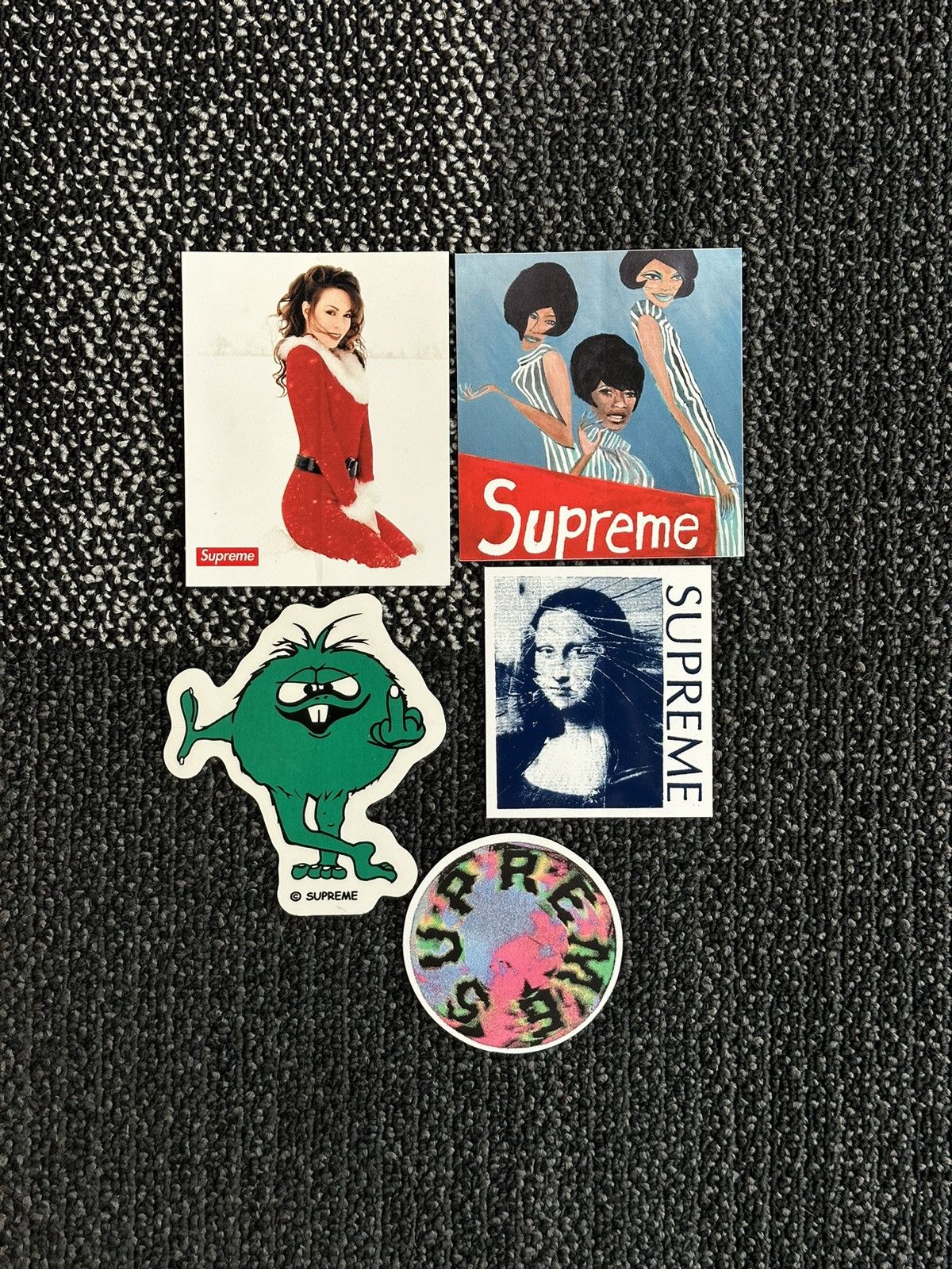 5x Supreme Stickers Lot