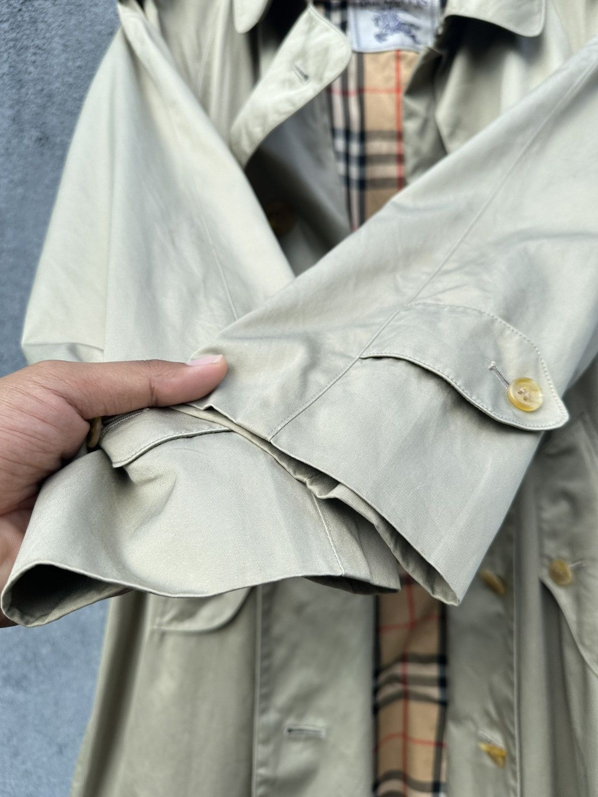 Burberry 👹Vintage Burberrys Prorsum Trench Coat Size US L / EU 52-54 / 3 - 10 Thumbnail