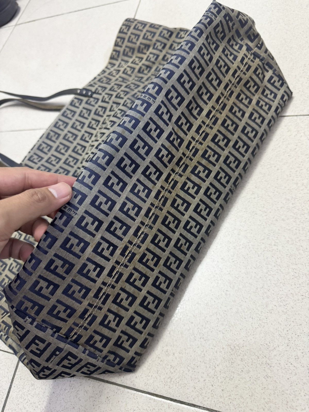 VINTAGE FENDI FULL MONOGRAM TOTE BAG