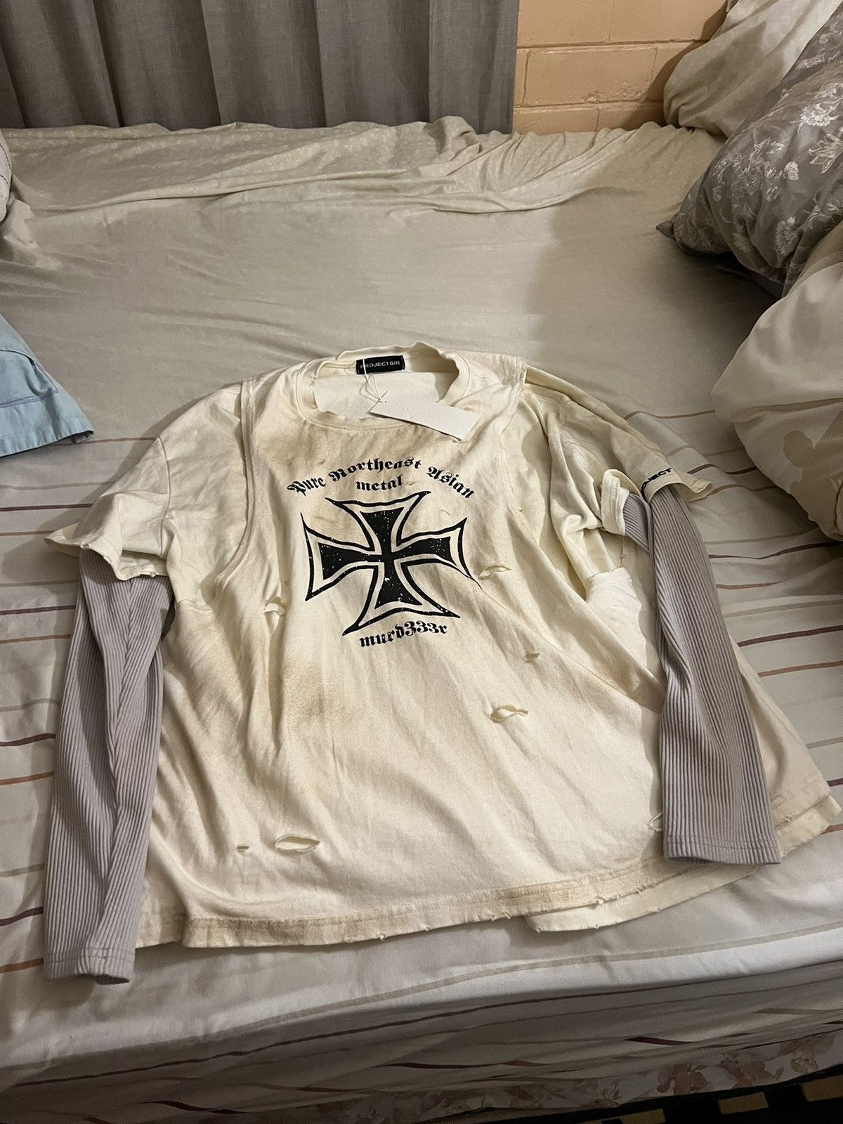 トップス PROJECT G/R 3 LAYERED LONG SLEEVE PROJECT G/R - 3 LAYERED LONG SLEEVE | HBX - Globally Curated